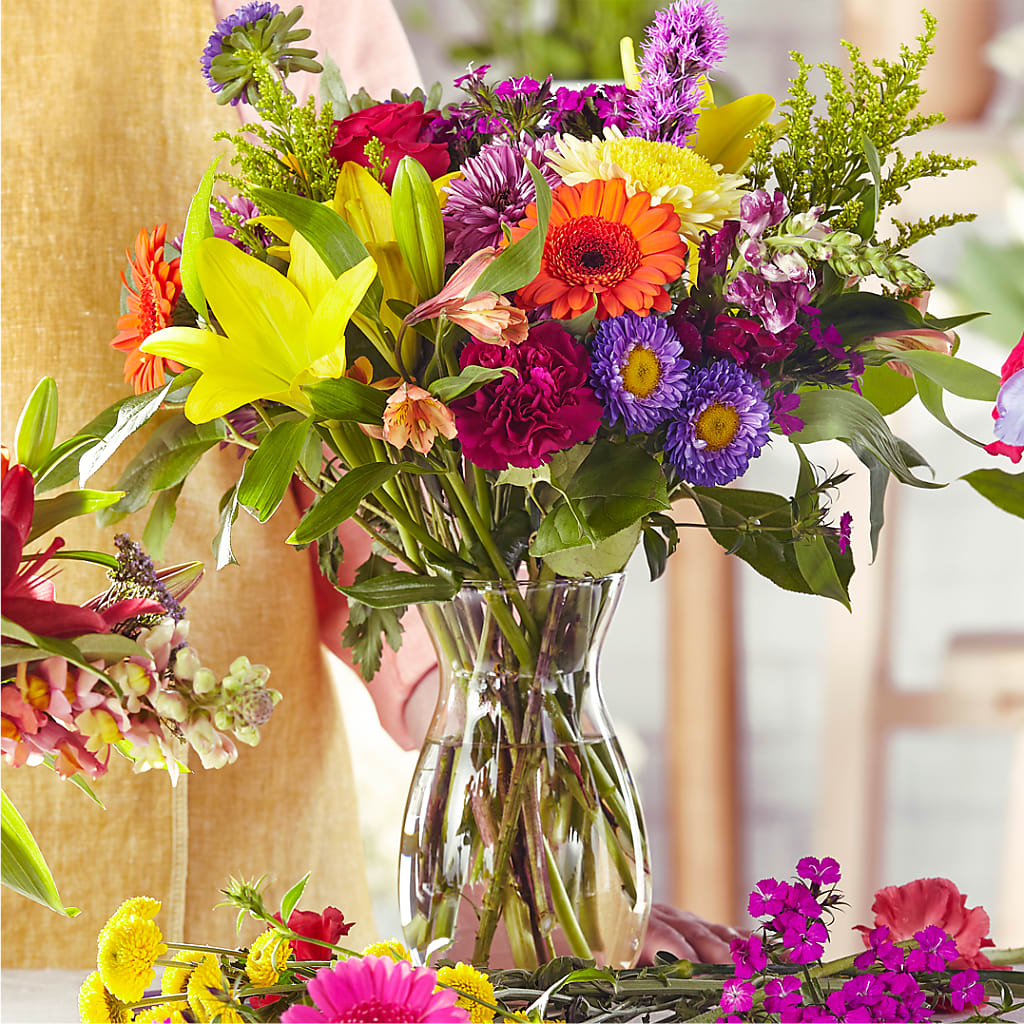 Bold & Bright – A Florist Original – Tala Florist Northshore, North Vancouver BC