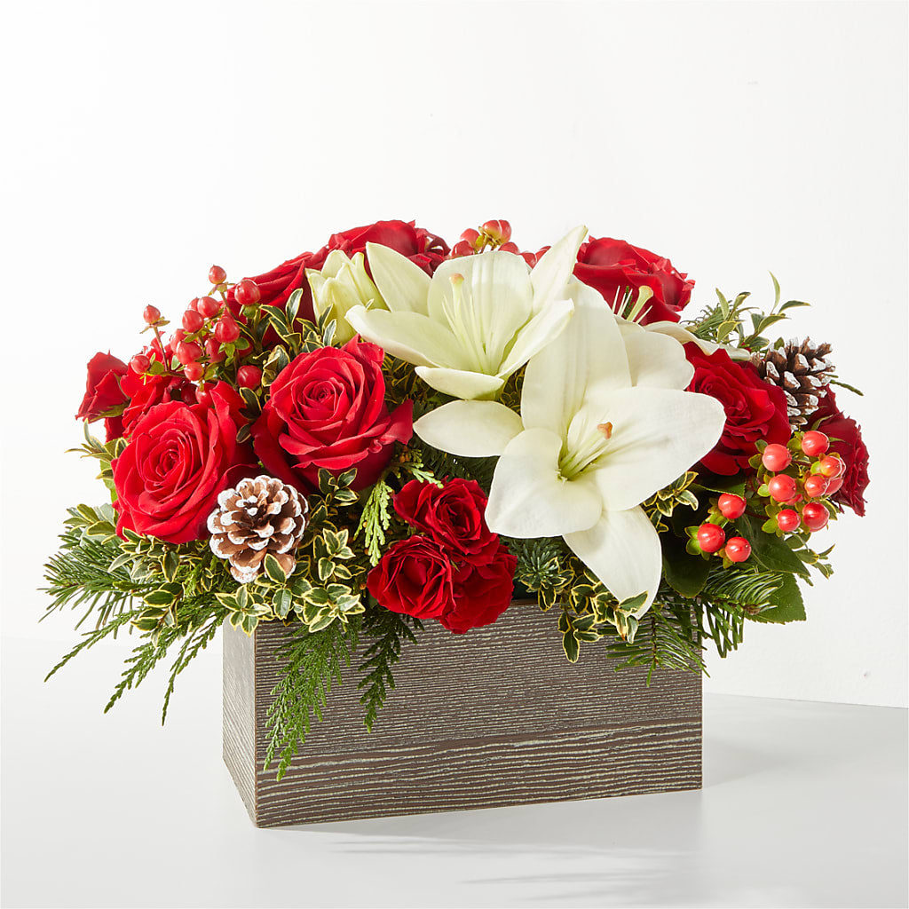 Snowy Wonderland Bouquet – Tala Florist Northshore, North Vancouver BC