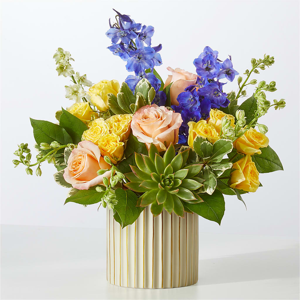 Cobalt Reverie Bouquet – Tala Florist Northshore, North Vancouver BC
