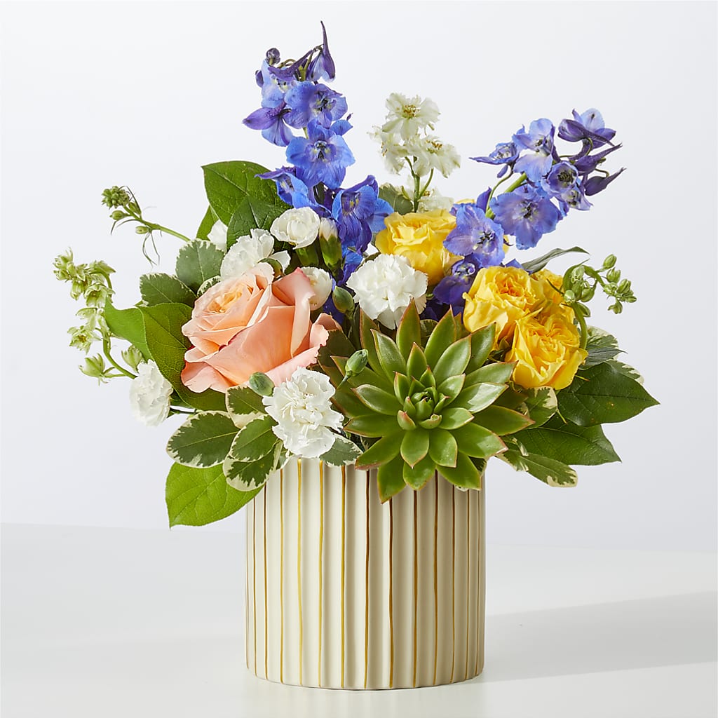 Cobalt Reverie Bouquet – Tala Florist Northshore, North Vancouver BC