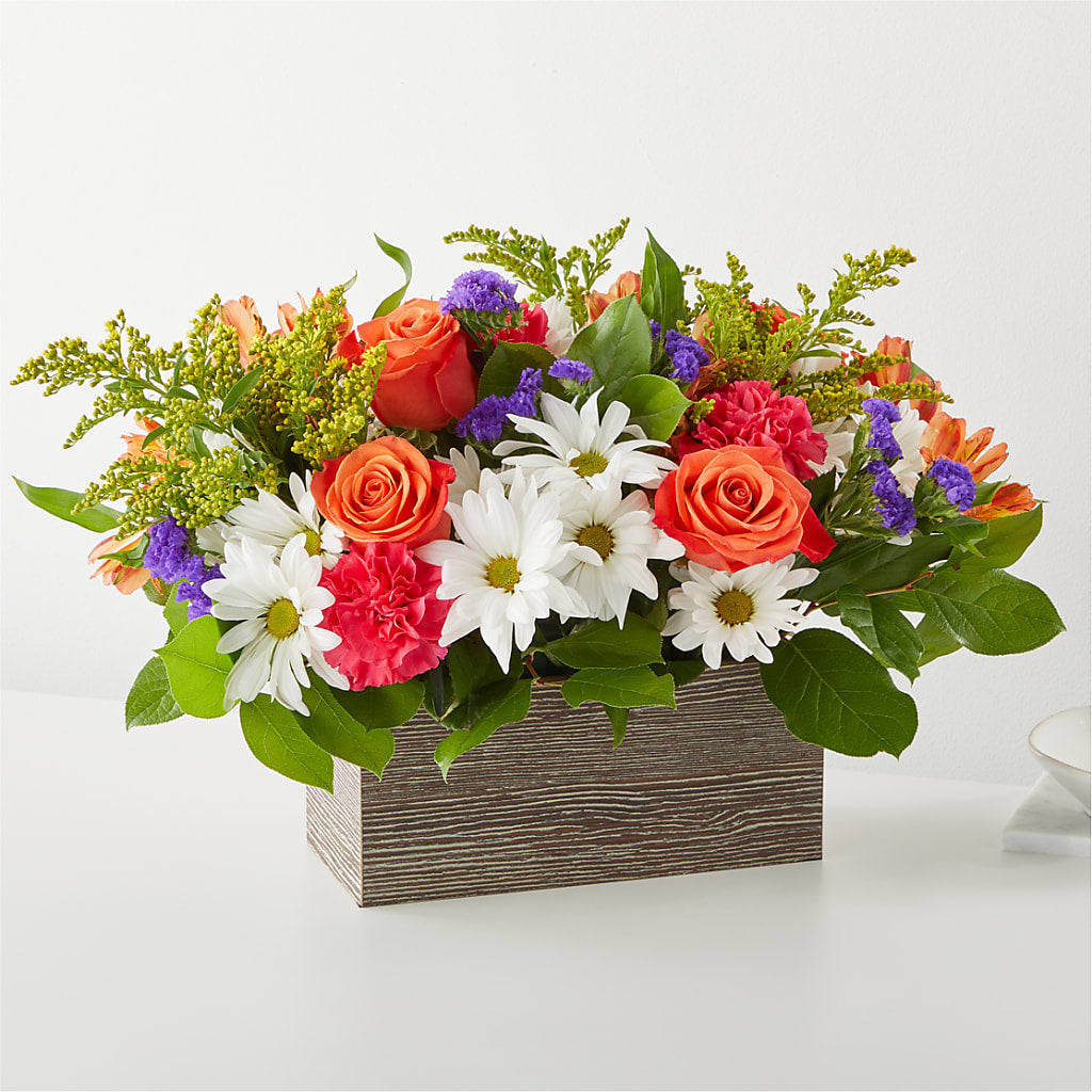 Oopsie Daisy Box Bouquet – Tala Florist Northshore, North Vancouver BC