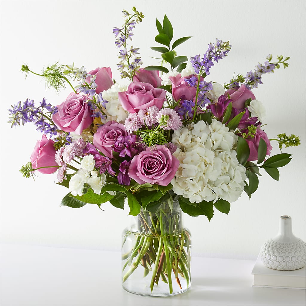 Violet Caress Bouquet – Tala Florist Northshore, North Vancouver BC