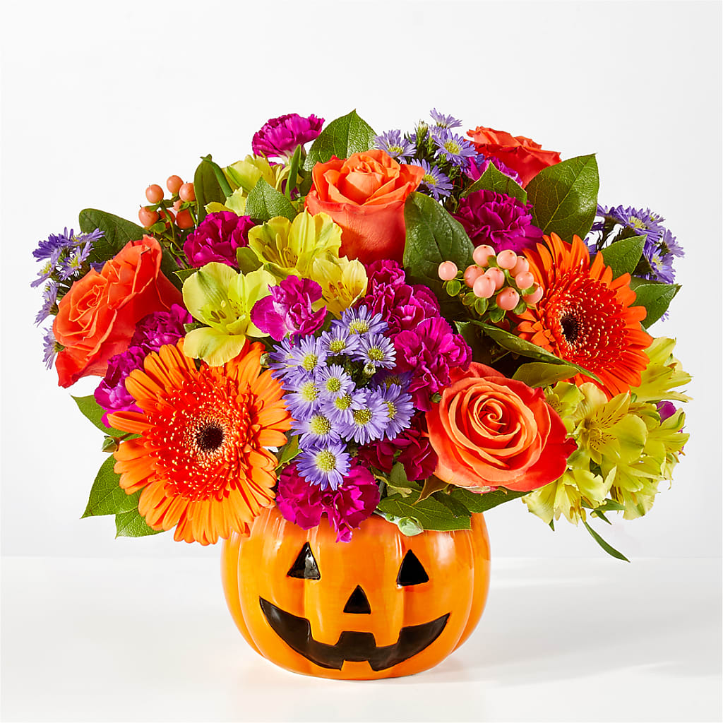 Tricks & Treats Pumpkin – Tala Florist Northshore, North Vancouver BC