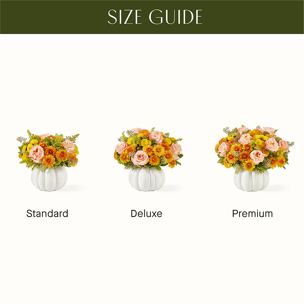 Peachy Pumpkin – Tala Florist Northshore, North Vancouver BC