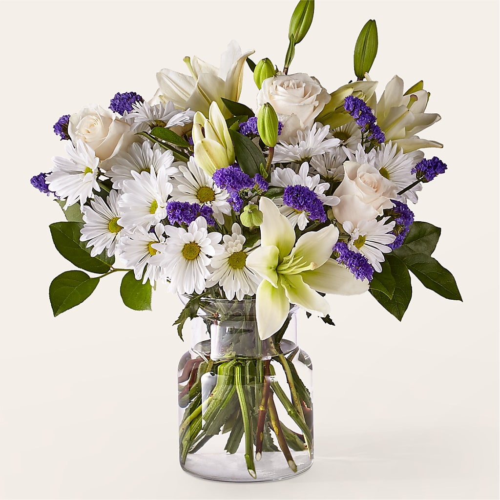 Beyond Blue Bouquet – Tala Florist Northshore, North Vancouver BC