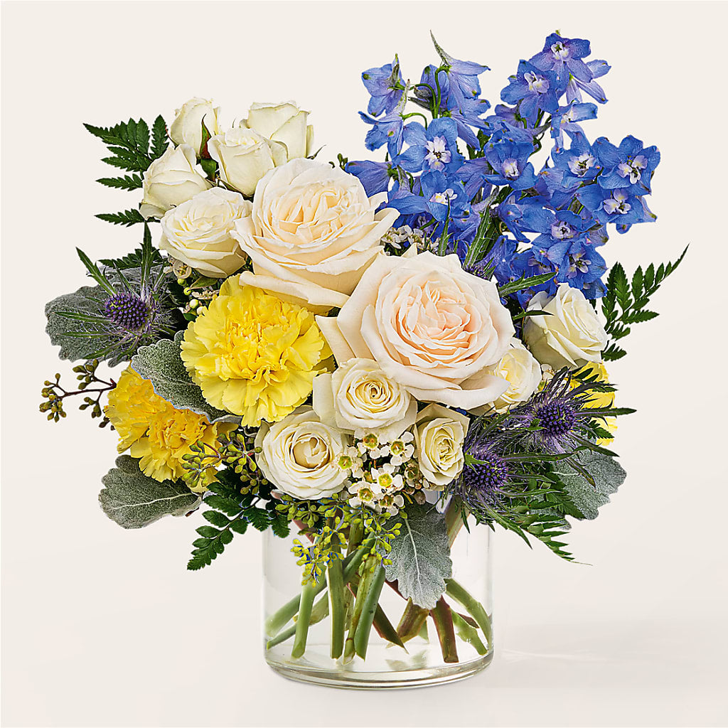 Lemon Sorbet Bouquet – Tala Florist Northshore, North Vancouver BC