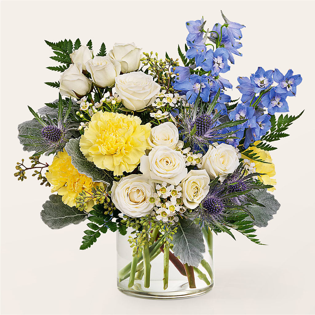 Lemon Sorbet Bouquet – Tala Florist Northshore, North Vancouver BC