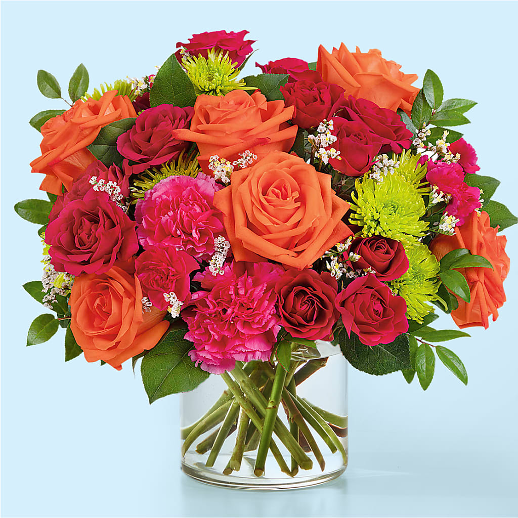 Colorful Carnival Bouquet – Tala Florist Northshore, North Vancouver BC