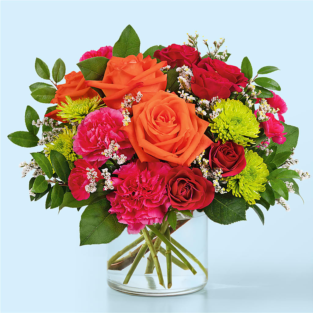 Colorful Carnival Bouquet – Tala Florist Northshore, North Vancouver BC