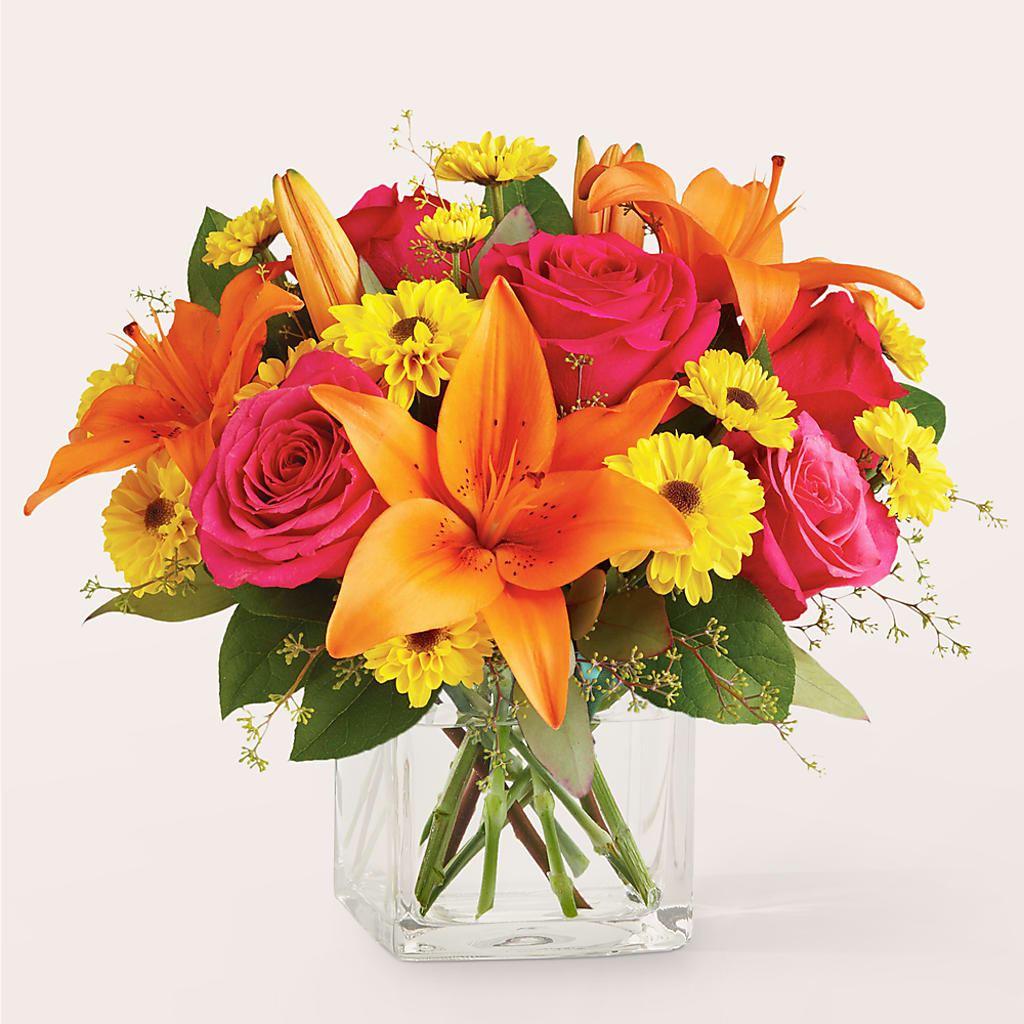 Neon Lights Bouquet – Tala Florist Northshore, North Vancouver BC