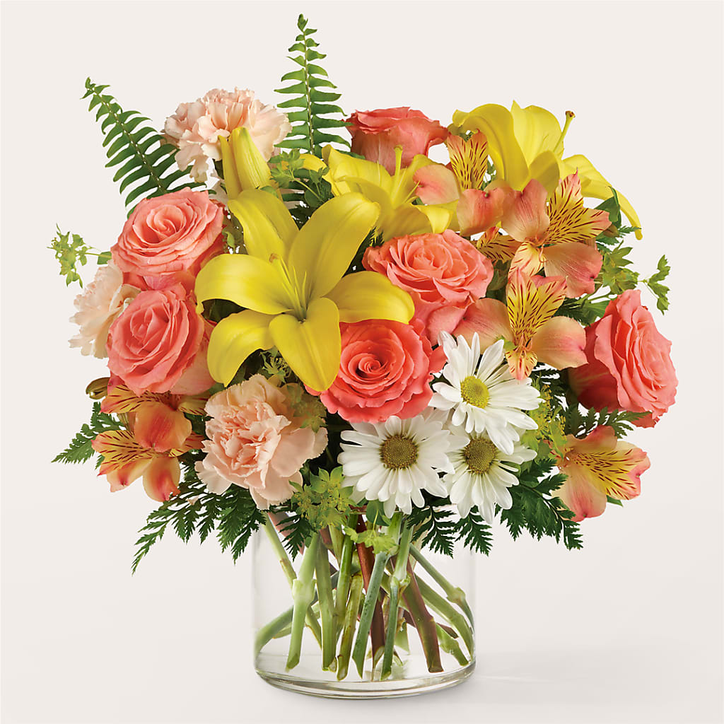 Sunset Strip Bouquet – Tala Florist Northshore, North Vancouver BC