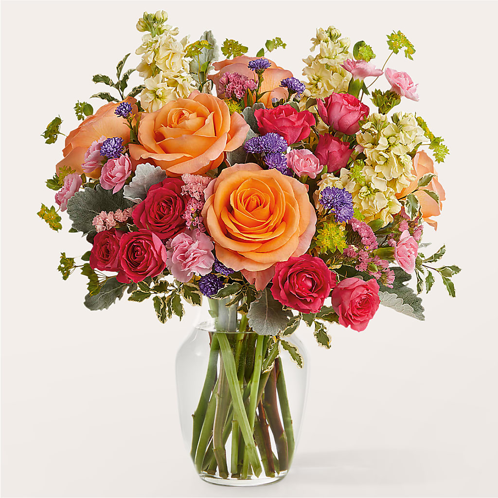 Tangerine Tango Bouquet – Tala Florist Northshore, North Vancouver BC