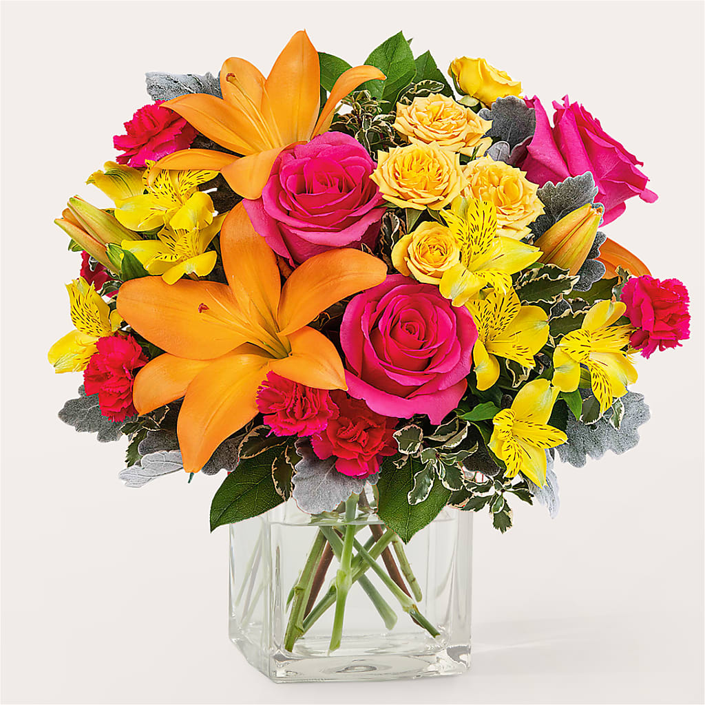 To the Tropics Bouquet – Tala Florist Northshore, North Vancouver BC