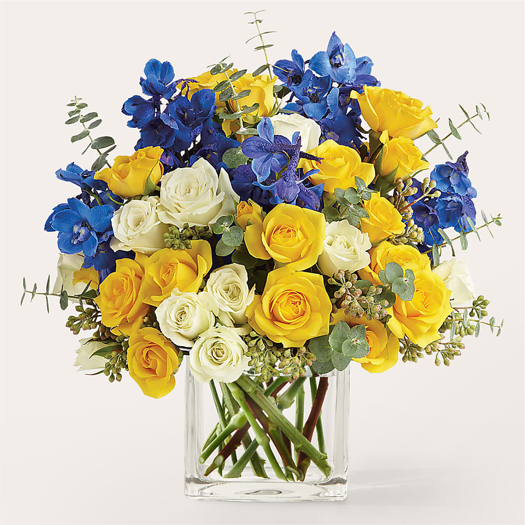 Sparkling Citrine Bouquet – Tala Florist Northshore, North Vancouver BC