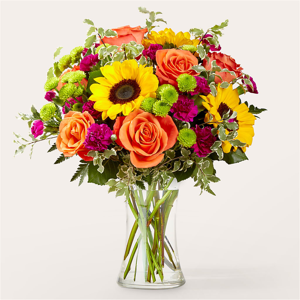 Warmth & Light Bouquet – Tala Florist Northshore, North Vancouver BC