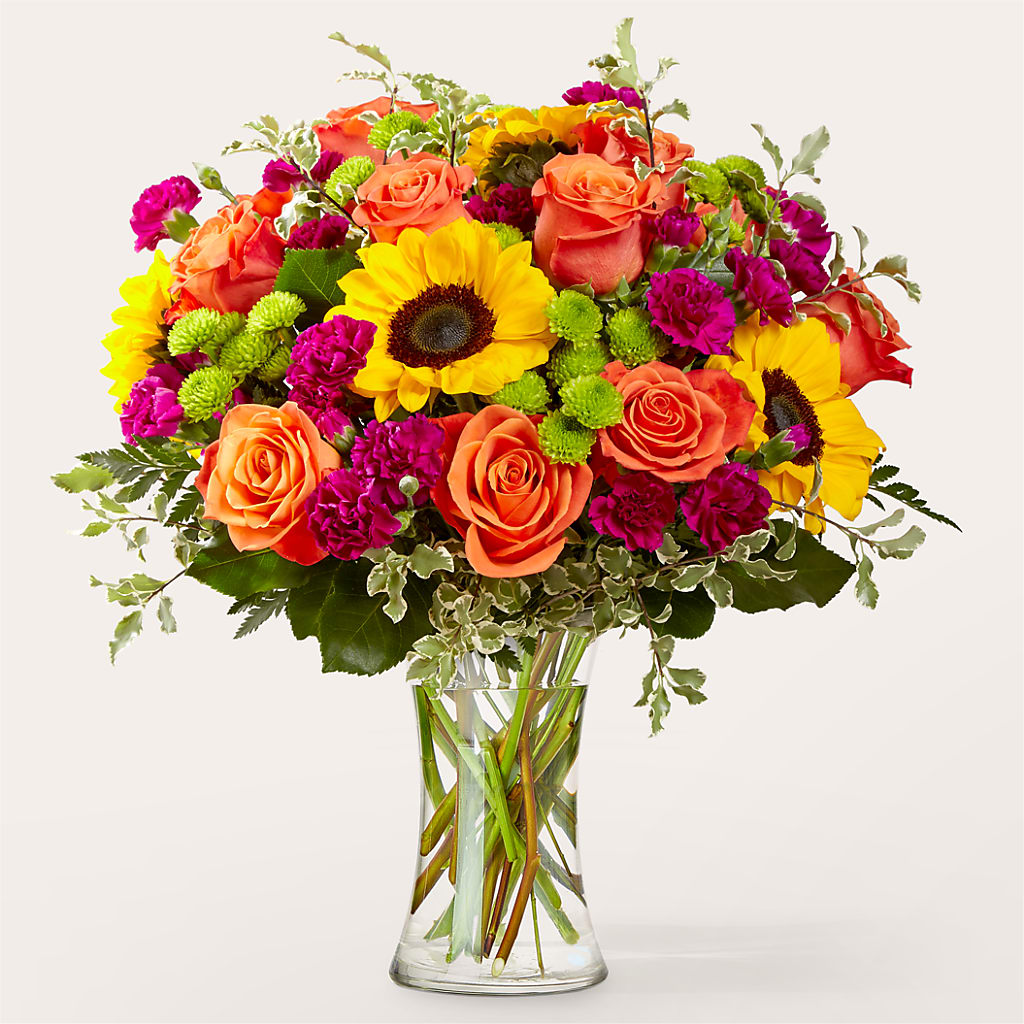 Warmth & Light Bouquet – Tala Florist Northshore, North Vancouver BC