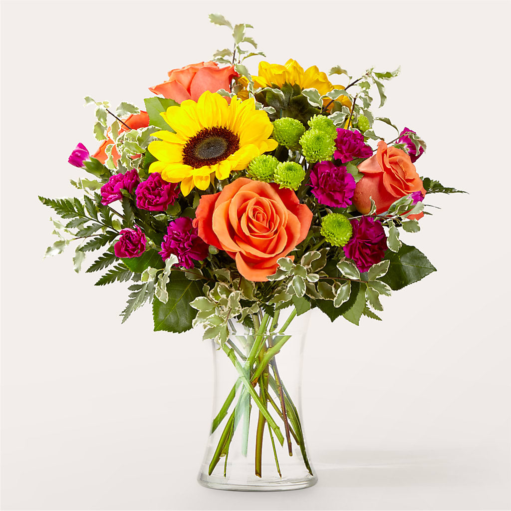 Warmth & Light Bouquet – Tala Florist Northshore, North Vancouver BC