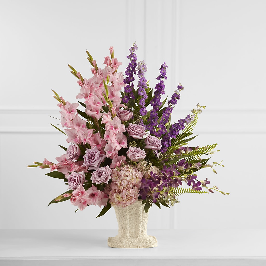 Flowing Garden Arrangement – Tala Florist Northshore, North Vancouver BC