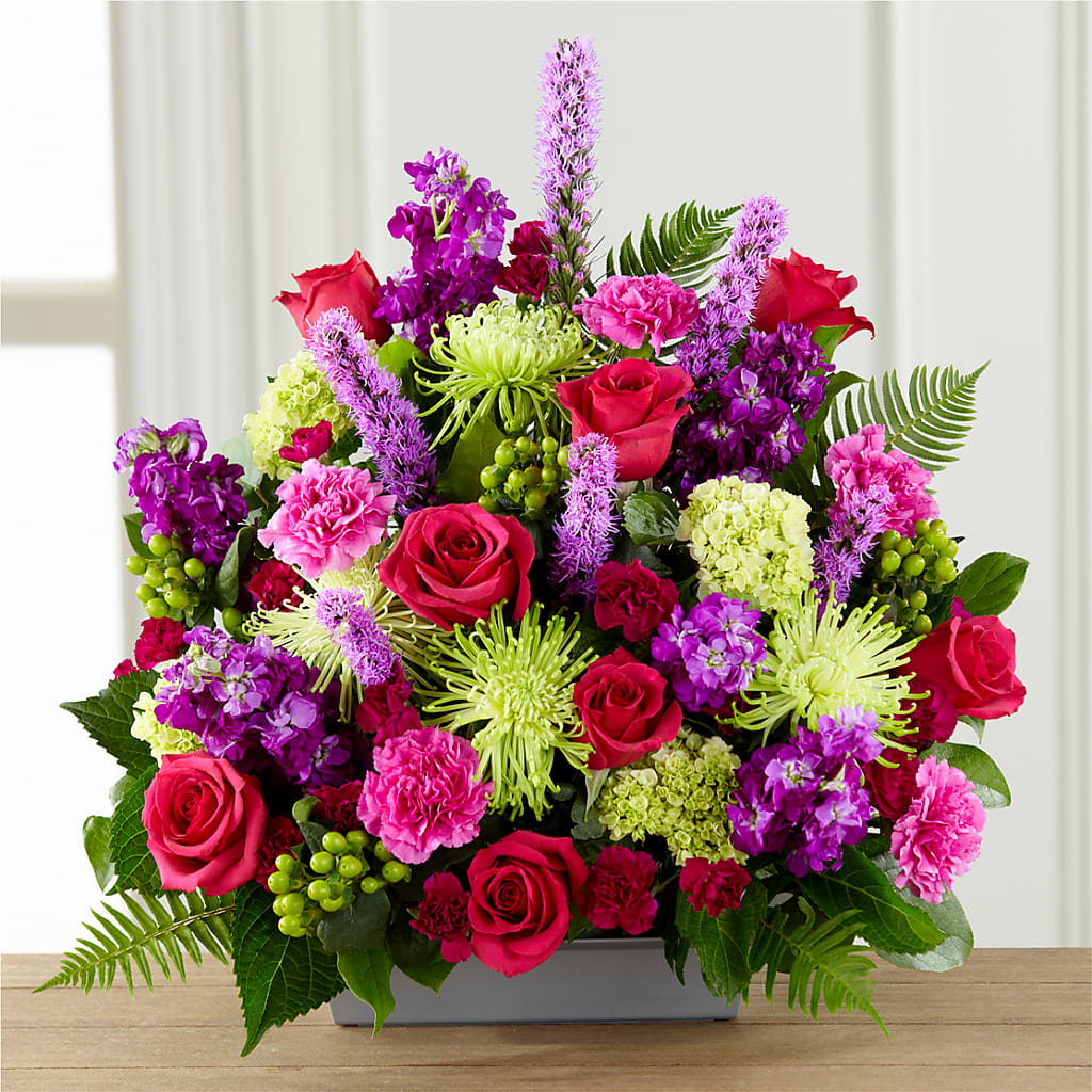 Warm Embrace Arrangement – Tala Florist Northshore, North Vancouver BC