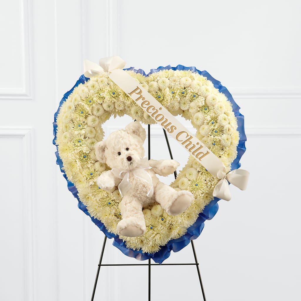 Precious Child Standing Heart – Tala Florist Northshore, North Vancouver BC