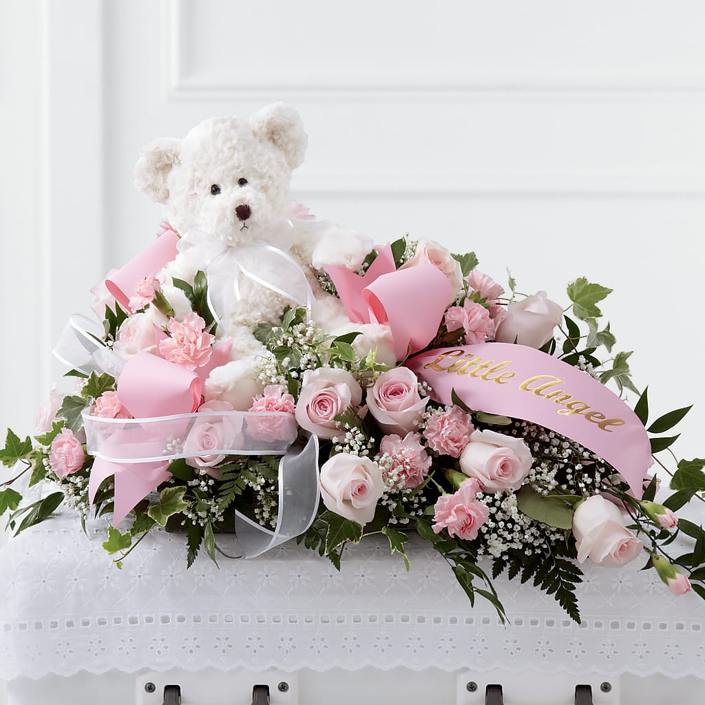 Touch of Sympathy Casket Spray – Tala Florist Northshore, North Vancouver BC