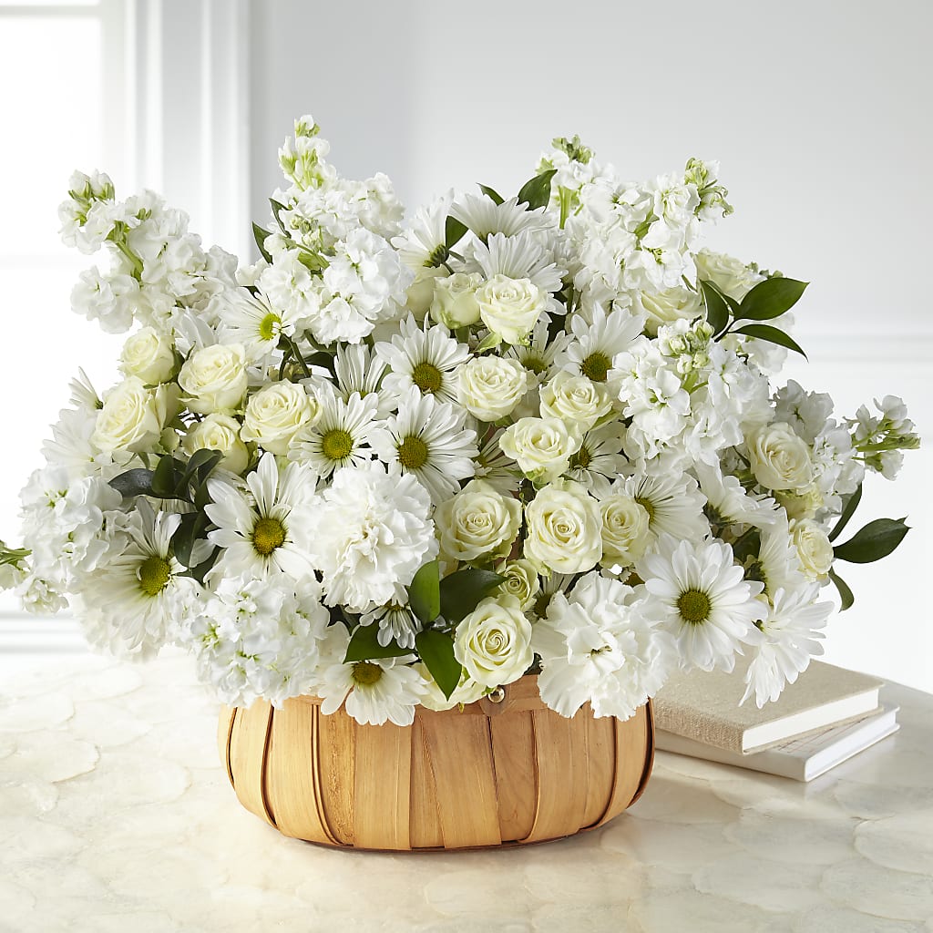 Graceful Garden Basket – Tala Florist Northshore, North Vancouver BC