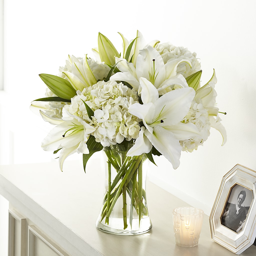 Compassionate Lily Bouquet – Tala Florist Northshore, North Vancouver BC