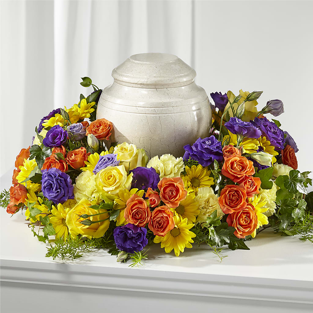 Blossoms of Remembrance Cremation Adornment – Tala Florist Northshore, North Vancouver BC