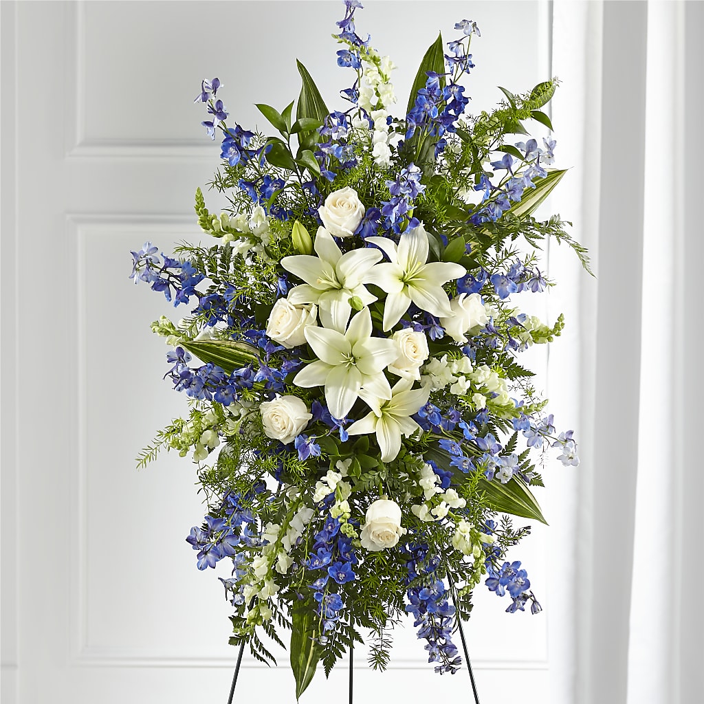 Faithful Friend Standing Spray – Tala Florist Northshore, North Vancouver BC