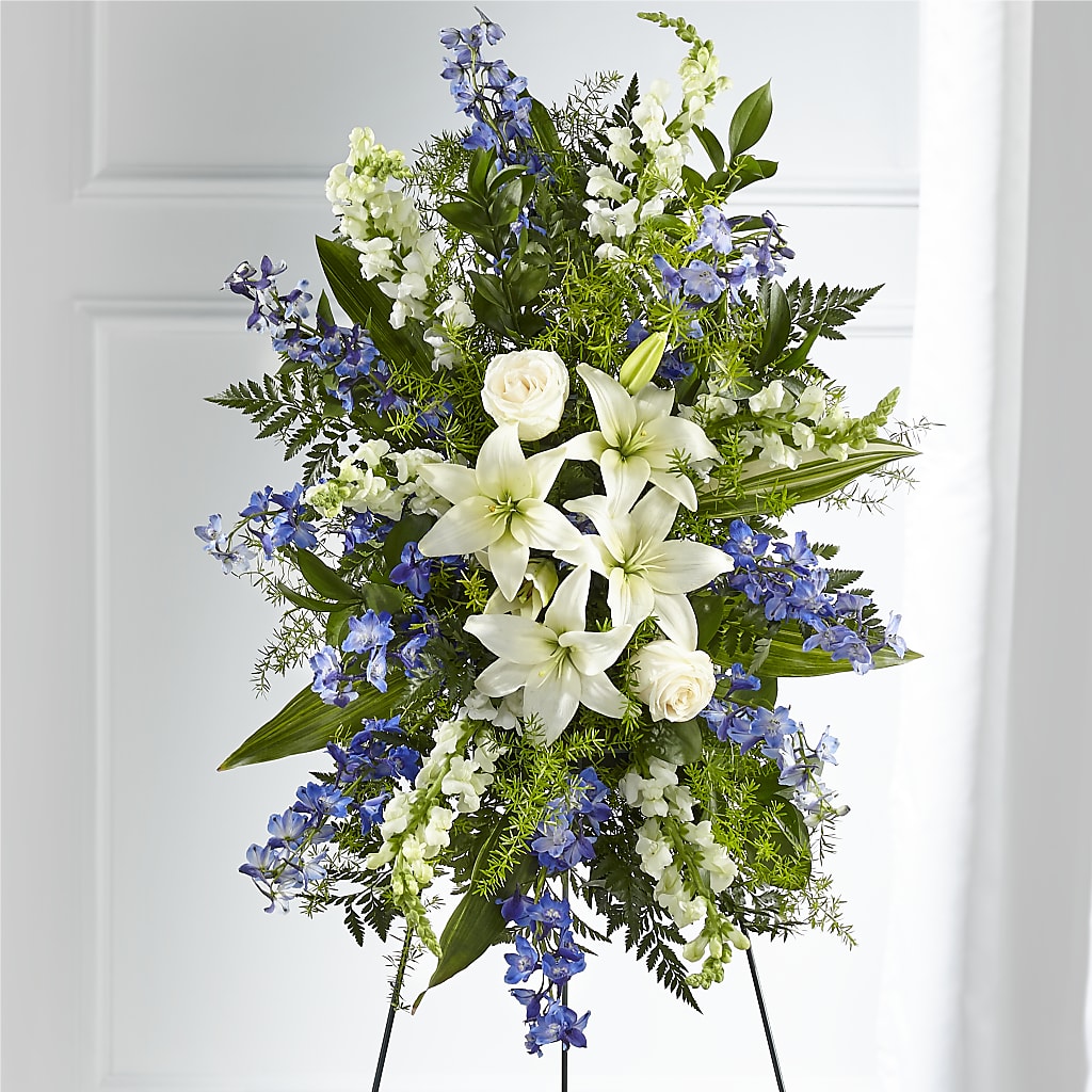 Faithful Friend Standing Spray – Tala Florist Northshore, North Vancouver BC