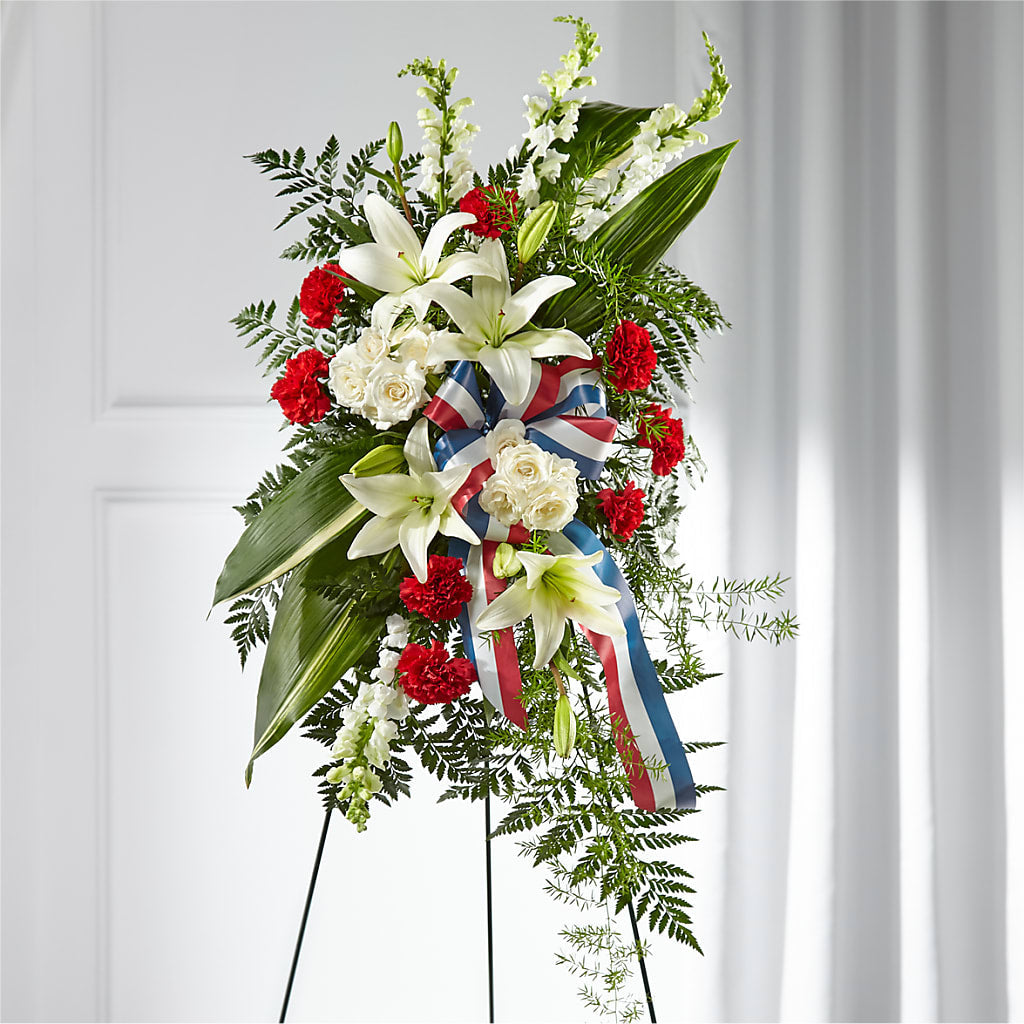 Stars of Life Standing Spray – Tala Florist Northshore, North Vancouver BC