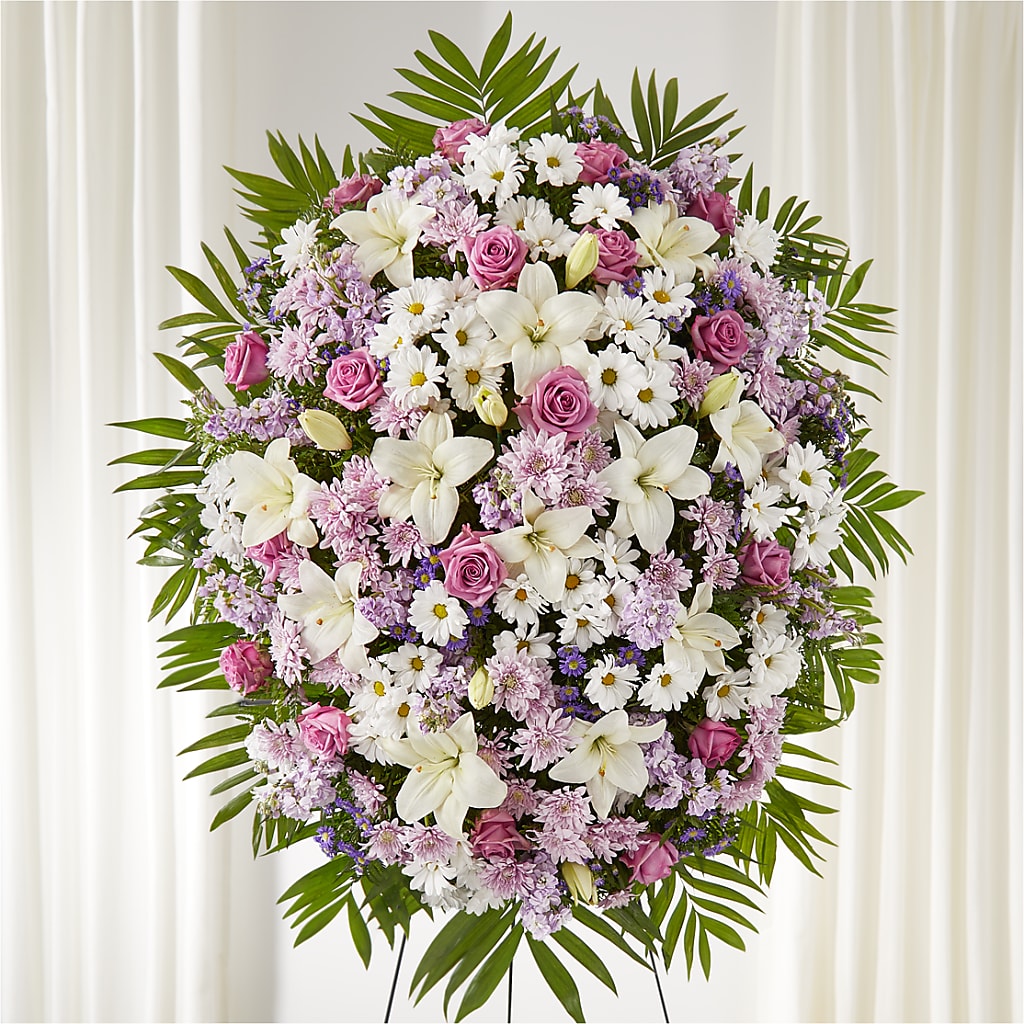 Surrounded by Love Standing Spray – Tala Florist Northshore, North Vancouver BC
