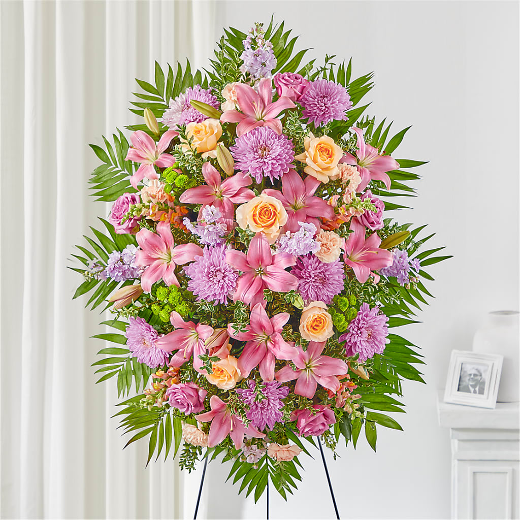 Love & Light Standing Spray – Tala Florist Northshore, North Vancouver BC
