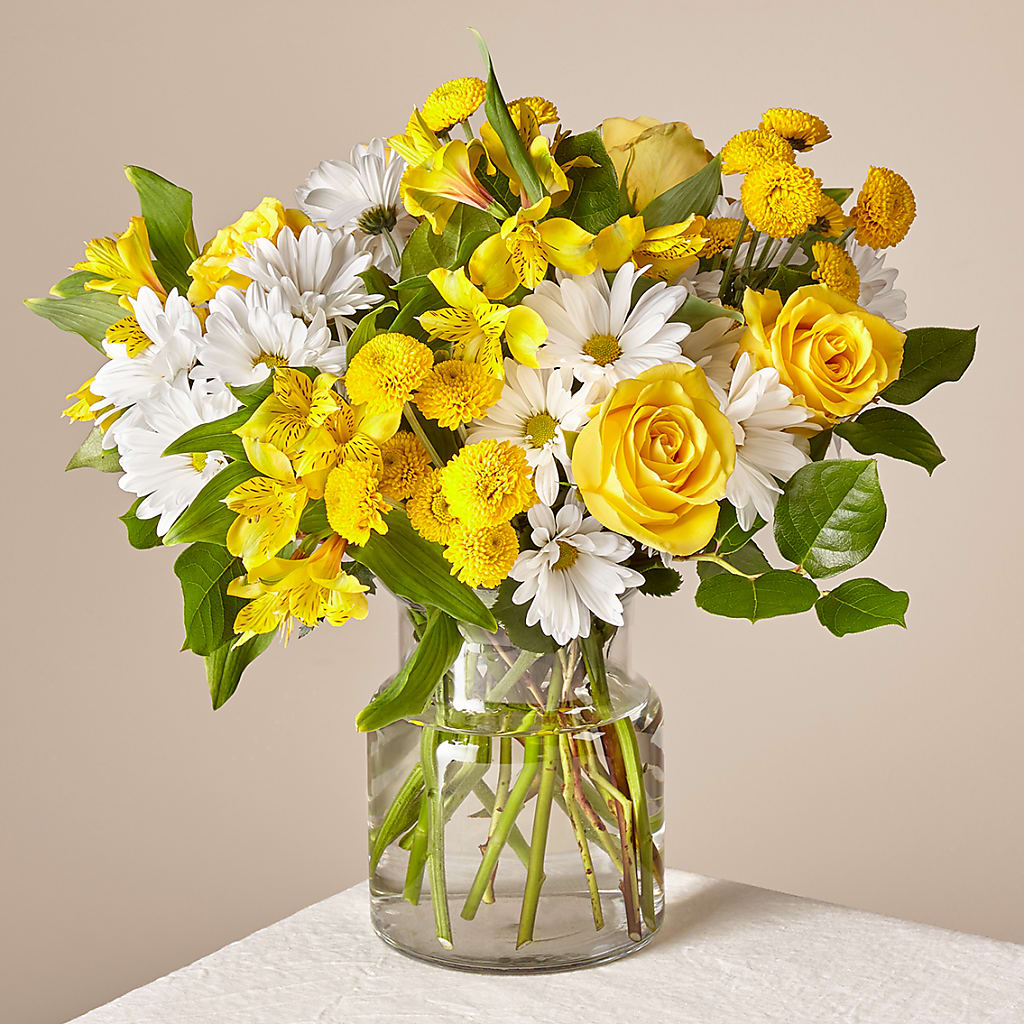 Sunny Sentiments Bouquet – Tala Florist Northshore, North Vancouver BC
