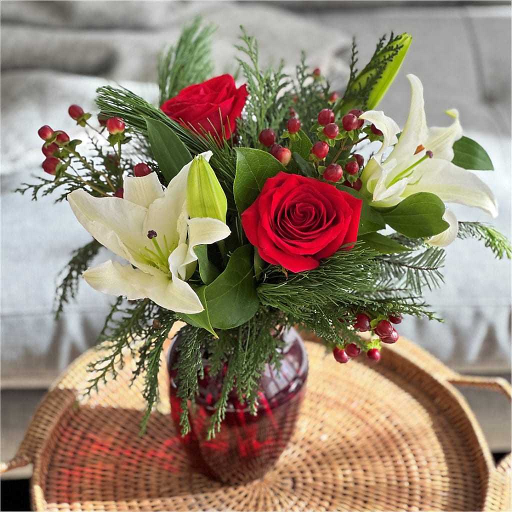Evergreen Delight Bouquet – Tala Florist Northshore, North Vancouver BC