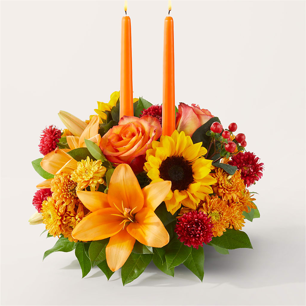 Grateful Centerpiece – Tala Florist Northshore, North Vancouver BC