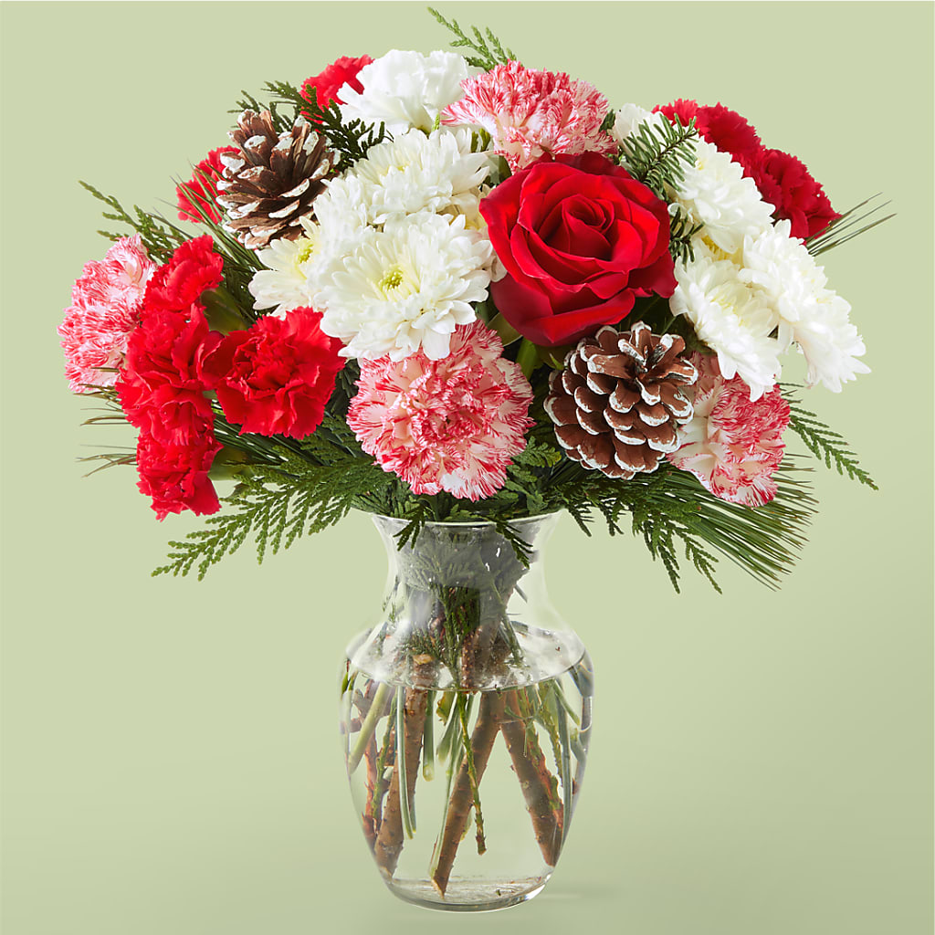 Candy Cane Lane Bouquet – Tala Florist Northshore, North Vancouver BC
