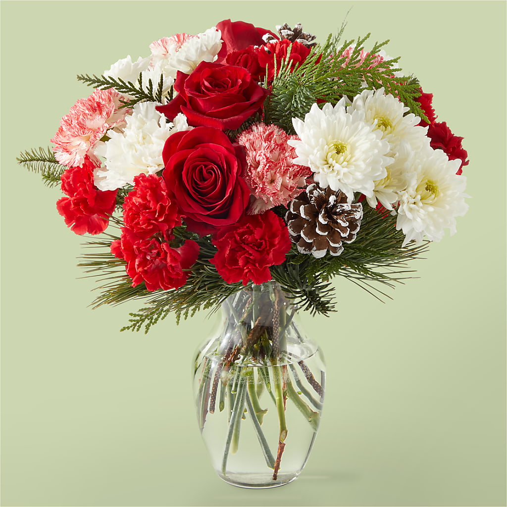 Candy Cane Lane Bouquet – Tala Florist Northshore, North Vancouver BC