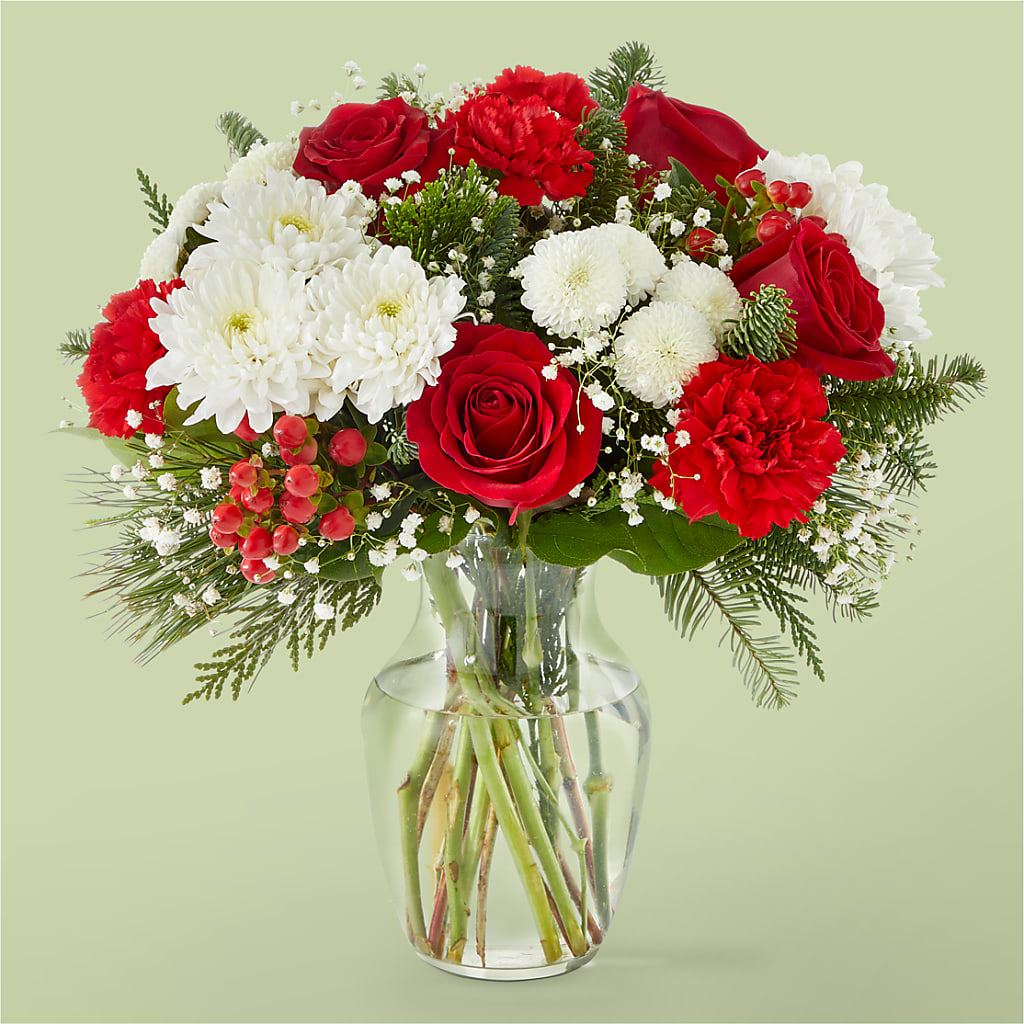 Chance of Flurries Bouquet – Tala Florist Northshore, North Vancouver BC