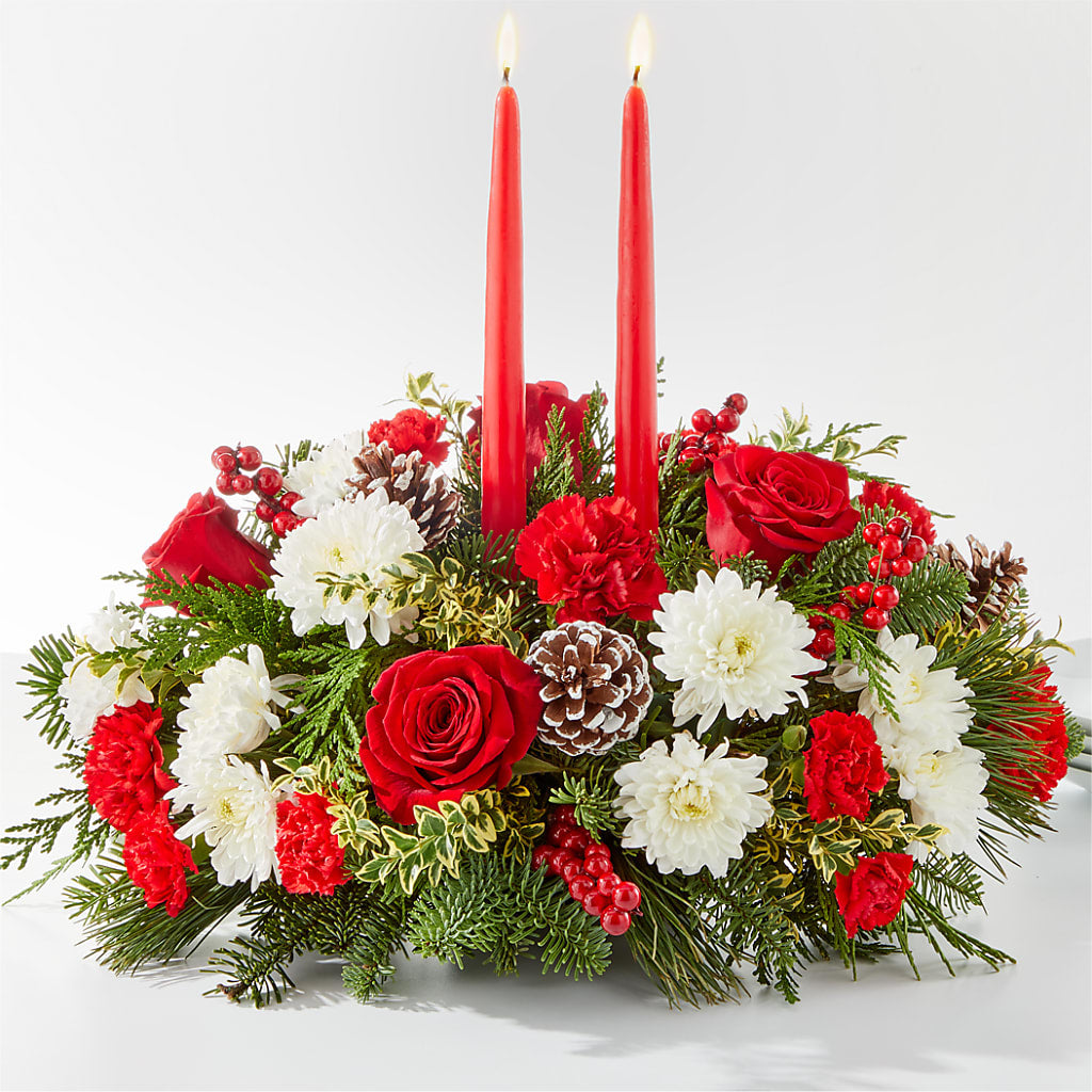 Holiday Soiree Centerpiece – Tala Florist Northshore, North Vancouver BC