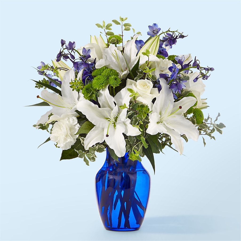 Santorini Bouquet – Tala Florist Northshore, North Vancouver BC