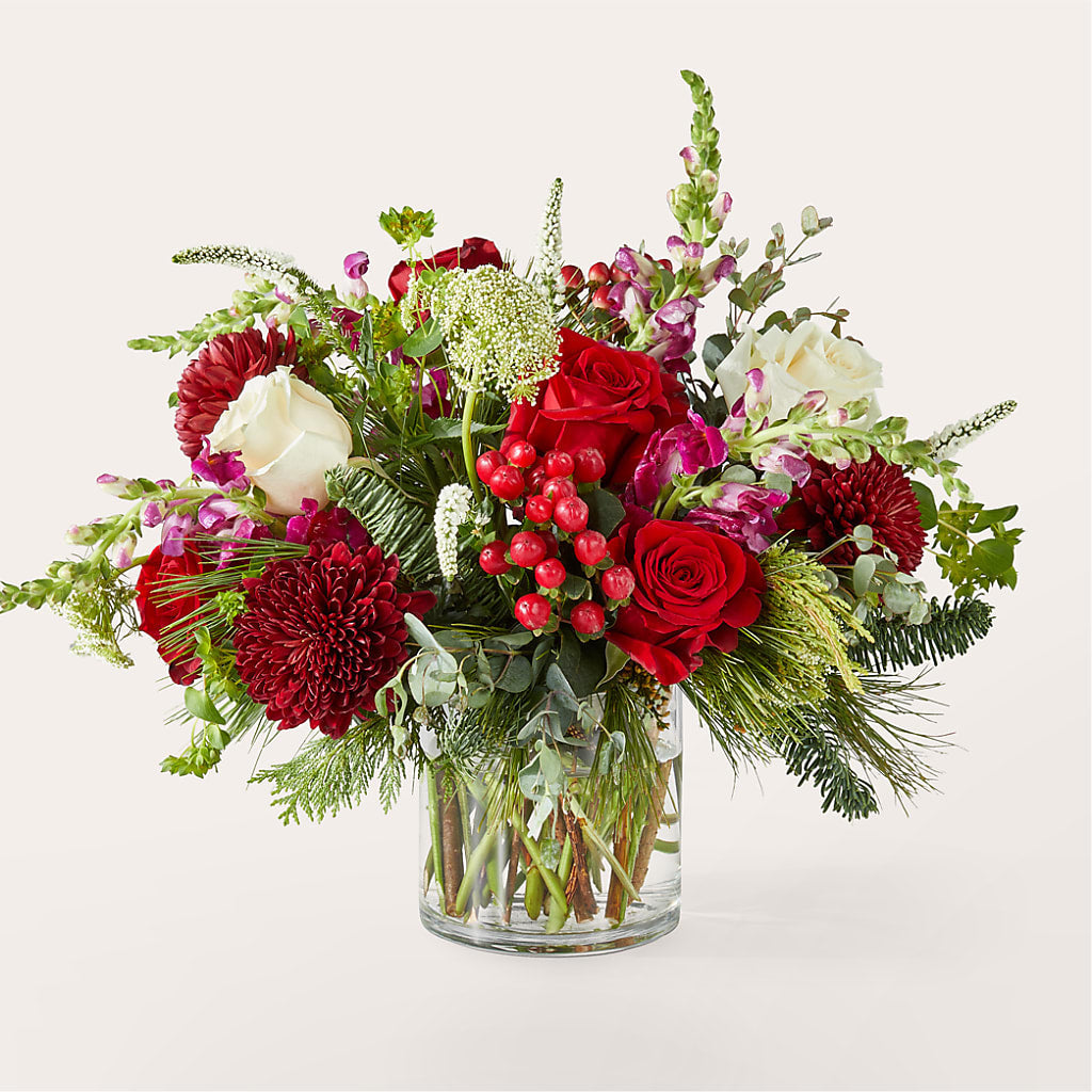 Cranberry Fizz Bouquet – Tala Florist Northshore, North Vancouver BC