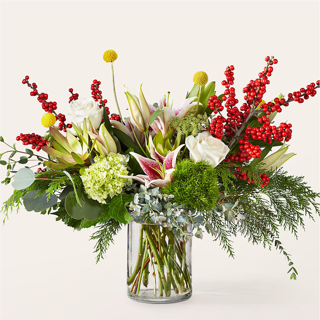 Berry & Bright Bouquet – Tala Florist Northshore, North Vancouver BC