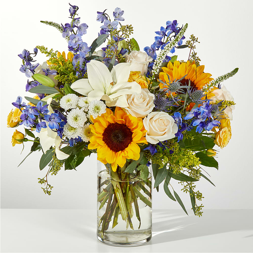 Wonderfully Sunny Bouquet – Tala Florist Northshore, North Vancouver BC