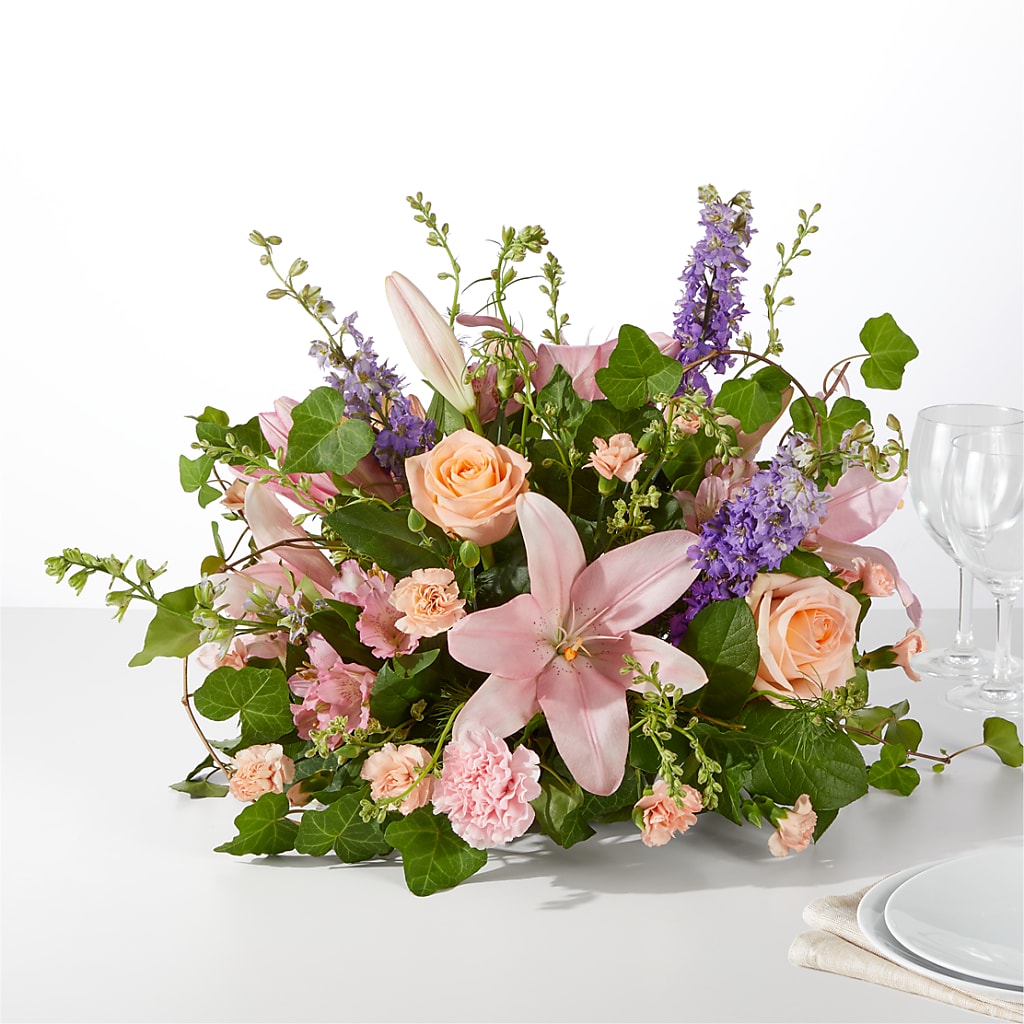 Blossom Time Centerpiece – Tala Florist Northshore, North Vancouver BC