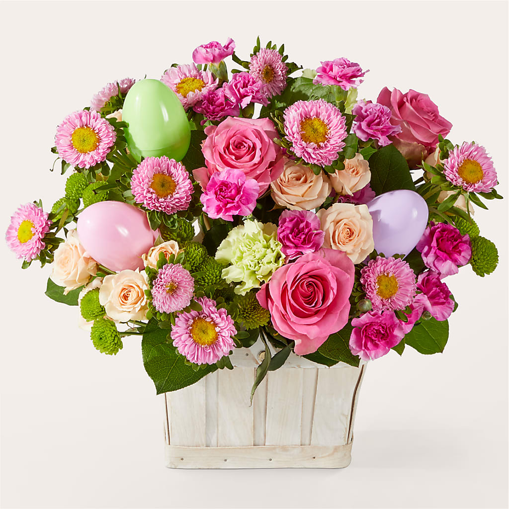 Get Eggcited Basket – Tala Florist Northshore, North Vancouver BC