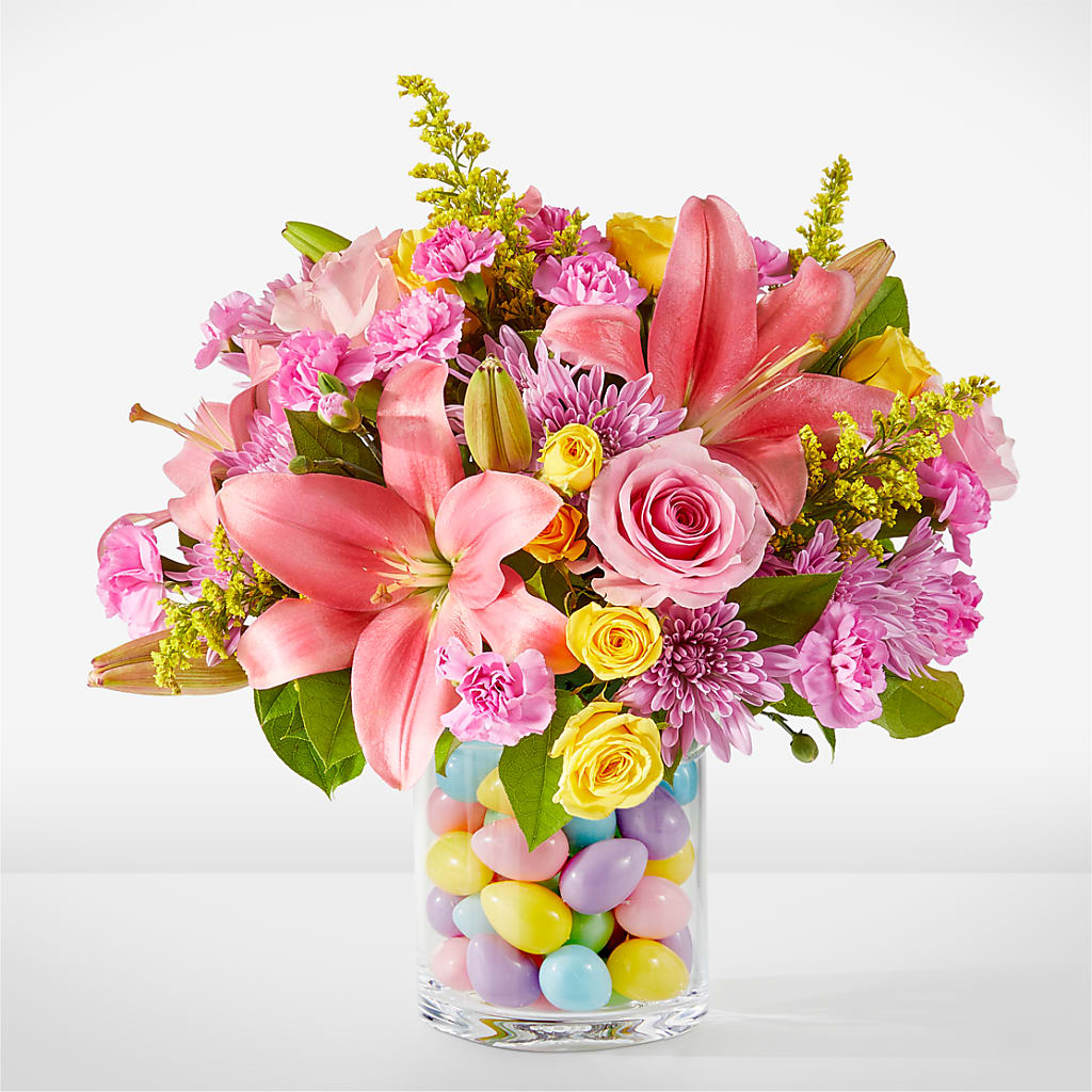 Easter Egg Hunt Bouquet – Tala Florist Northshore, North Vancouver BC