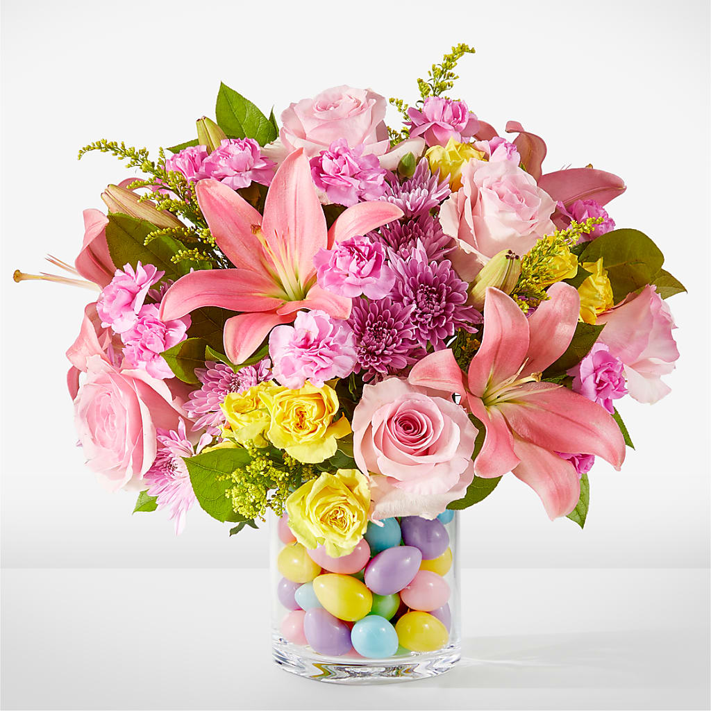 Easter Egg Hunt Bouquet – Tala Florist Northshore, North Vancouver BC