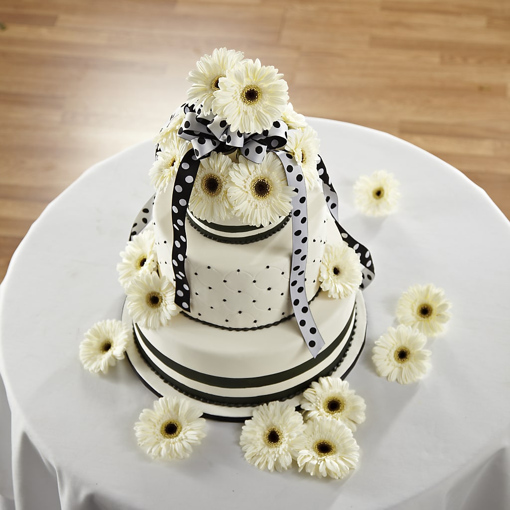 Simple Sophistication Cake Décor – Tala Florist Northshore, North Vancouver BC