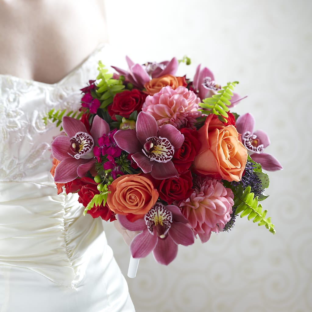 Brilliant Blossoms Bouquet – Tala Florist Northshore, North Vancouver BC